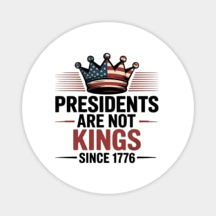 No-kings-in-america Magnet